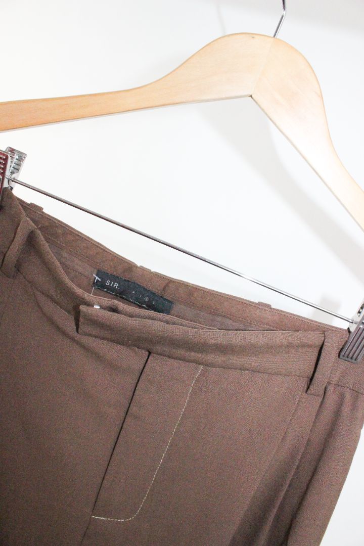 PANTS, SIR, BROWN, 10