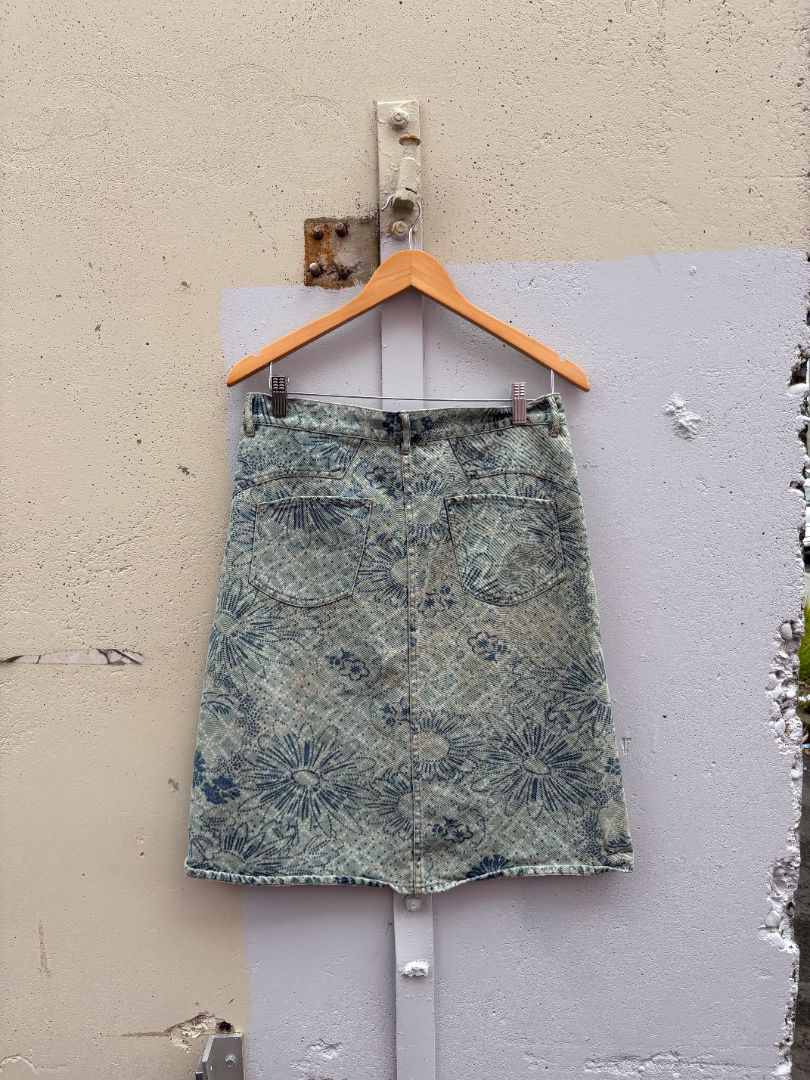 Y2K, MIDI SKIRT, FCUK JEANS, M