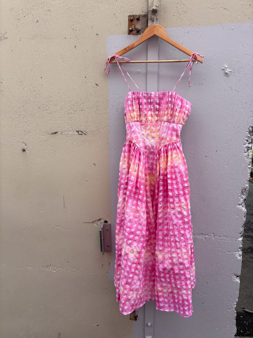 MIDI DRESS, STEELE, XS