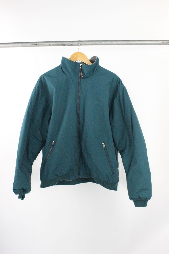 JACKET, L.L. BEAN, TEAL, XL