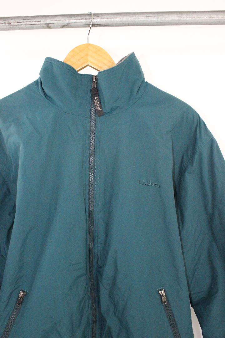 JACKET, L.L. BEAN, TEAL, XL