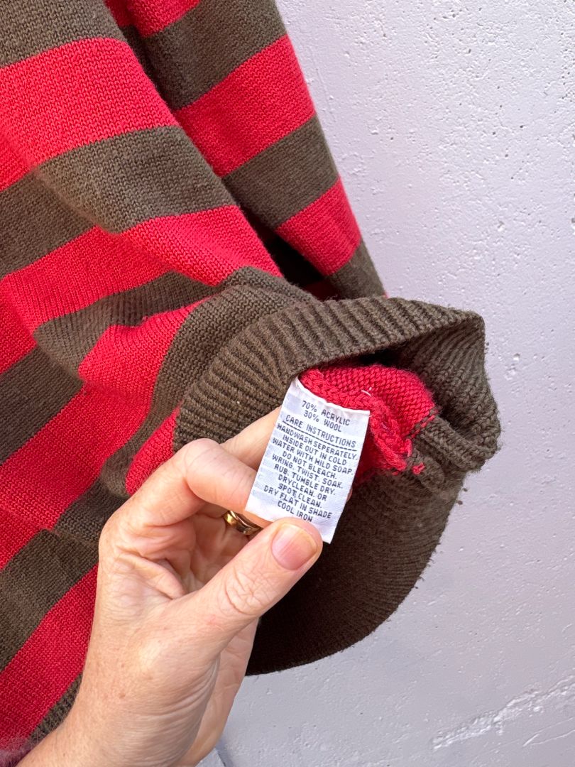 VINTAGE, KNIT, BILLABONG, S