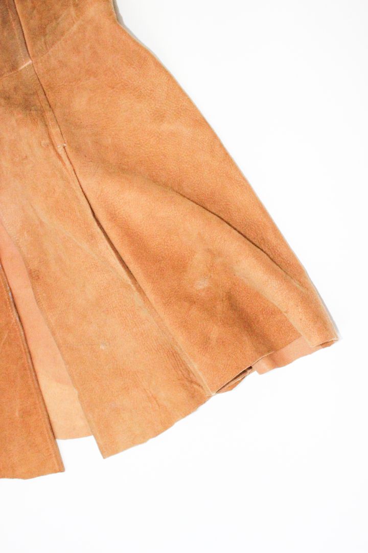 VINTAGE — Leather Vest, M