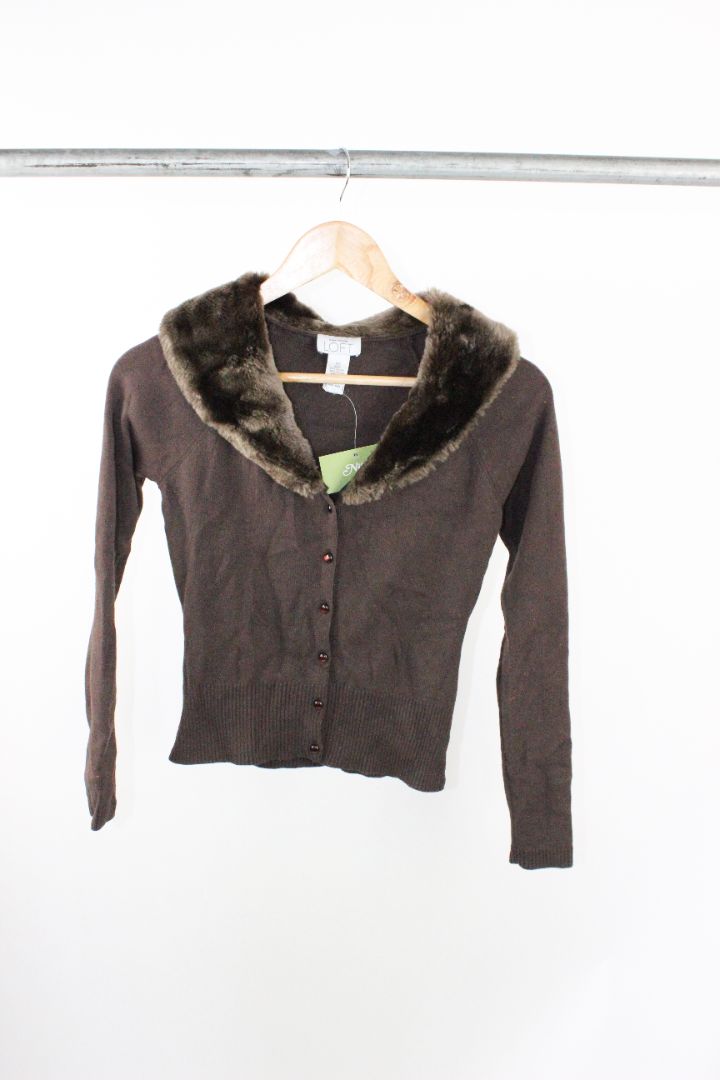 CARDIGAN, LOFT, XS