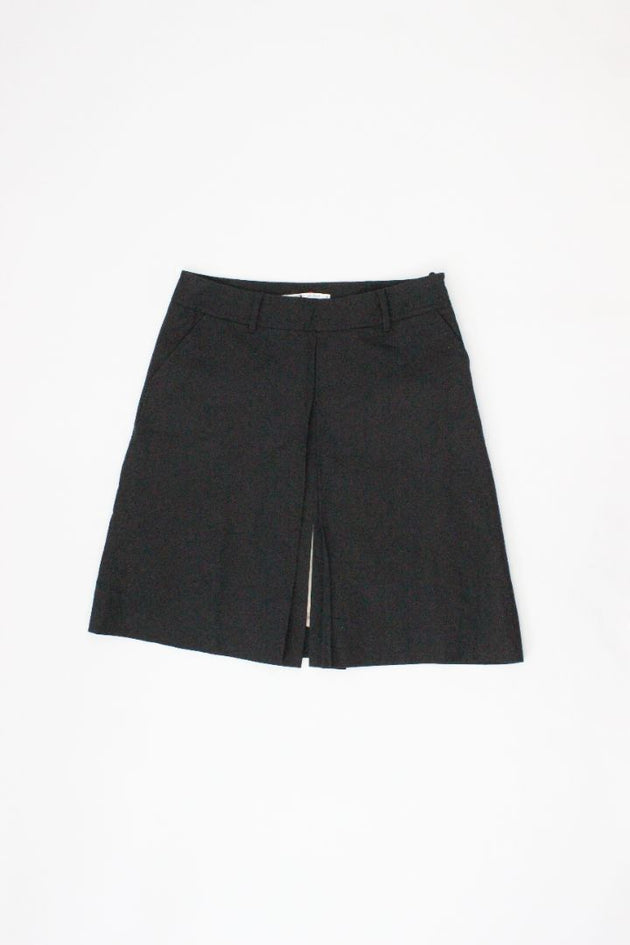 MINI SKIRT, TOMMY HILFIGER, BLACK, 8