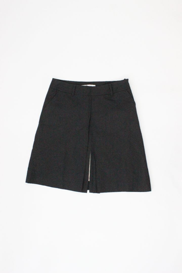 MINI SKIRT, TOMMY HILFIGER, BLACK, 8