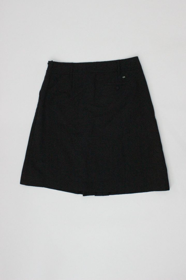 MINI SKIRT, TOMMY HILFIGER, BLACK, 8