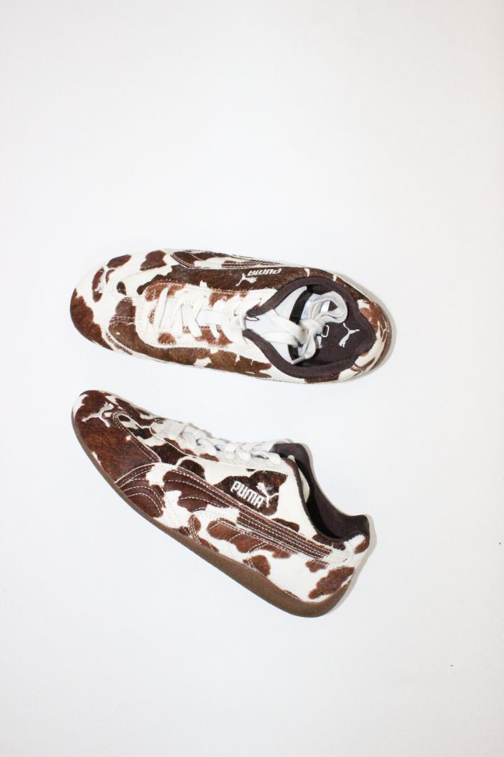 SHOES, PUMA, BROWN, 40