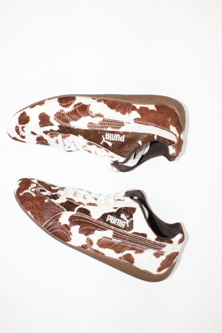 SHOES, PUMA, BROWN, 40