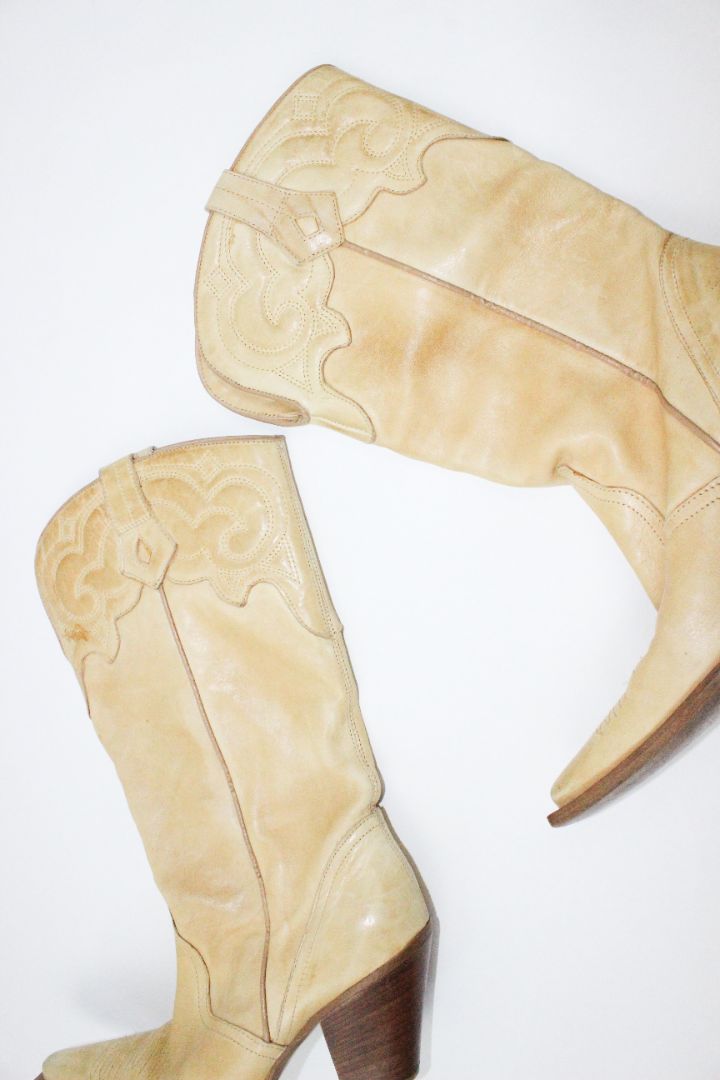VINTAGE — Cowboy Boots, EU37.5
