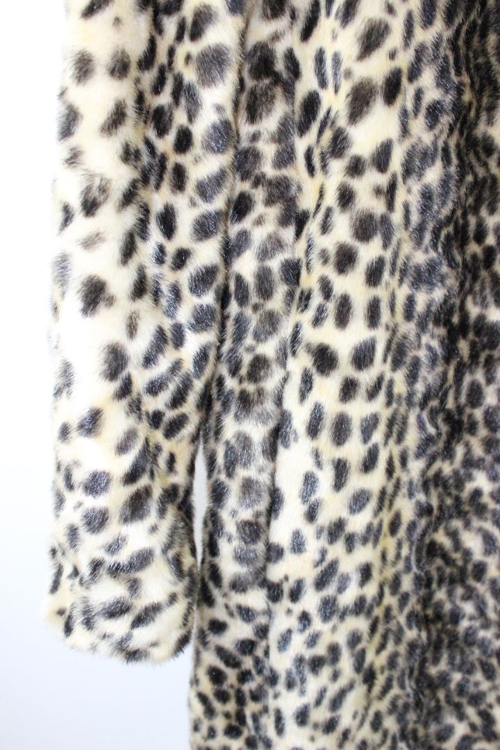 COAT, STORM, CREAM/BLACK, M