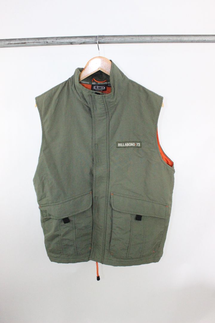 Y2K, VEST, BILLABONG, M