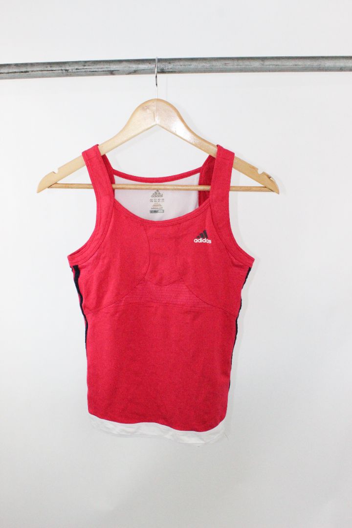 Y2K, SINGLET, ADIDAS, L