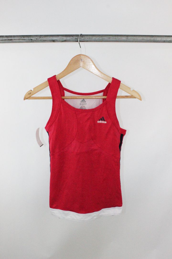 Y2K, SINGLET, ADIDAS, L