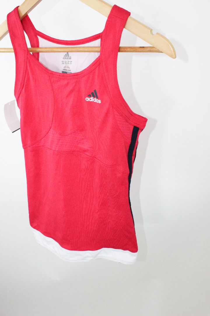Y2K, SINGLET, ADIDAS, L