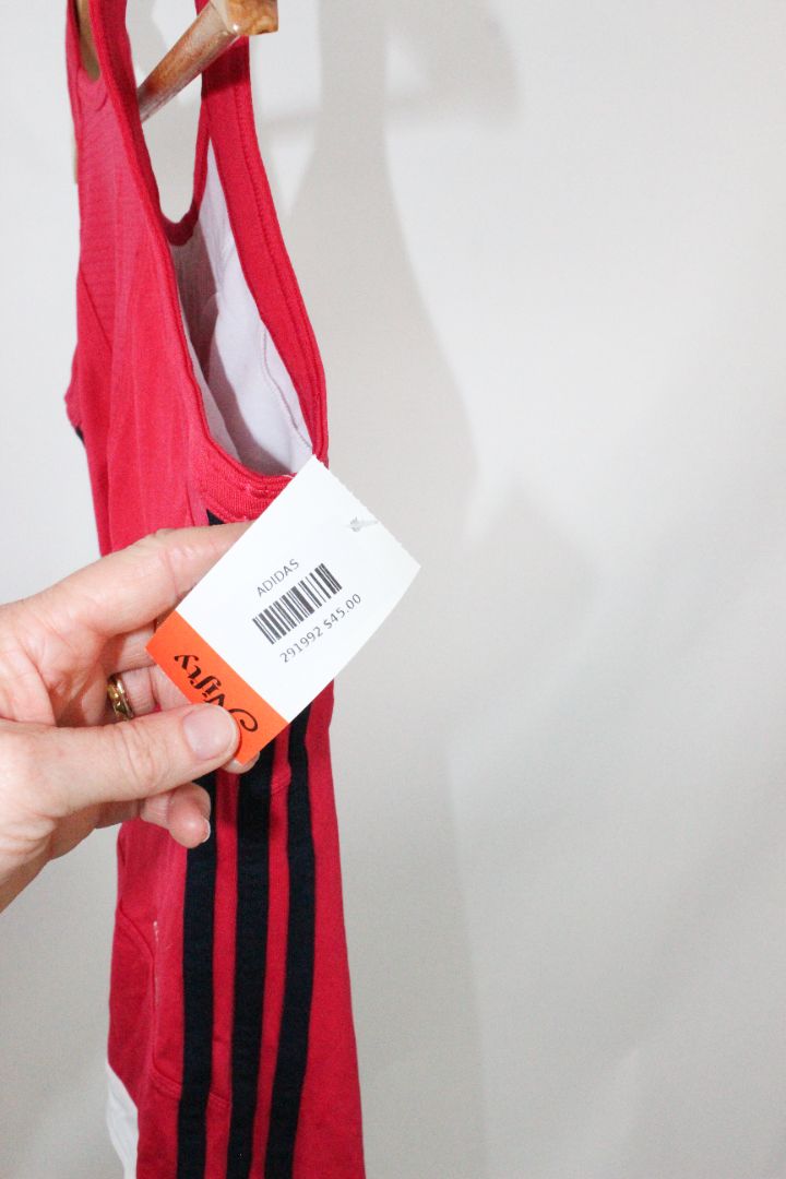 Y2K, SINGLET, ADIDAS, L