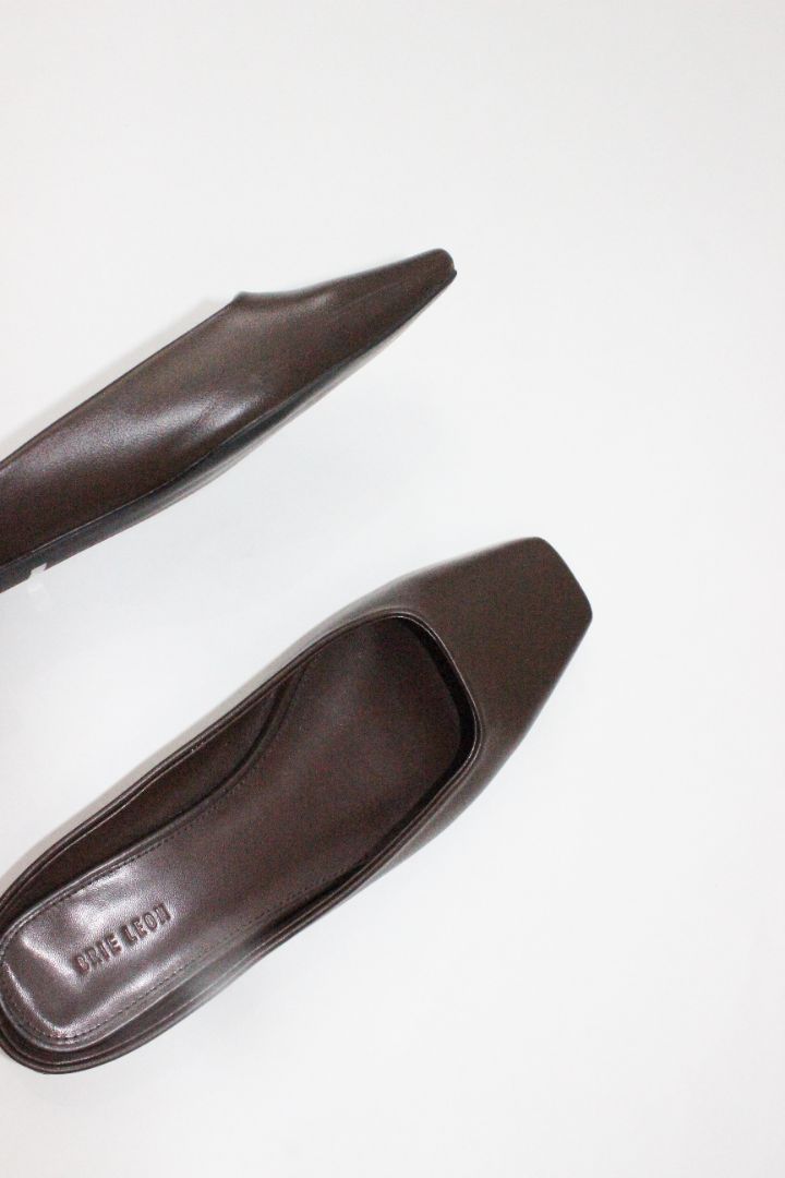 SHOES, BRIE LEON, BROWN, 39