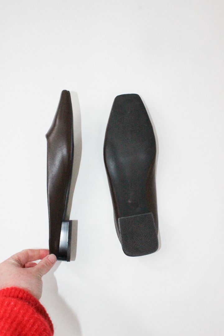 SHOES, BRIE LEON, BROWN, 39
