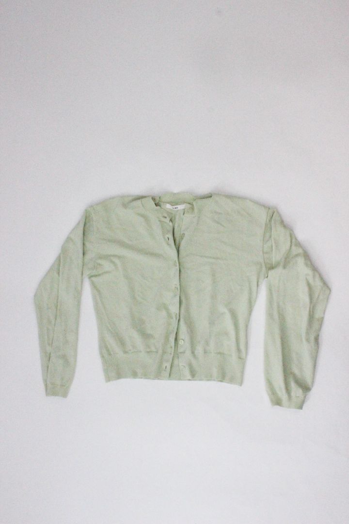 CARDIGAN, RUBY, GREEN, 10