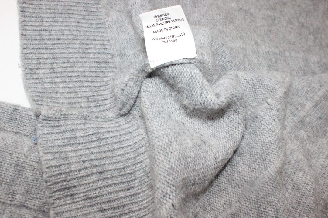 CARDIGAN, DISSH, GREY, L