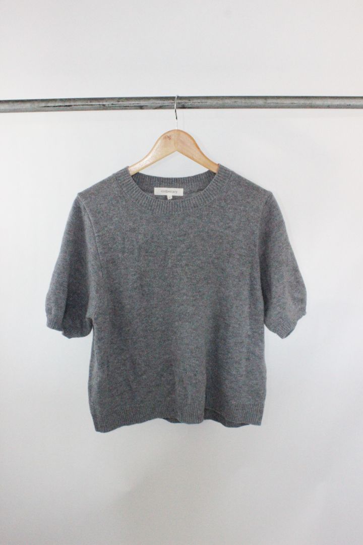 KNIT, ELEMENTARY, GREY, L