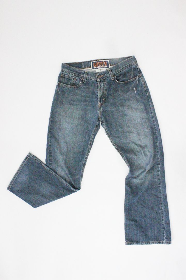 2008 LEVI'S, LOW BOOT CUT JEANS, 32X30