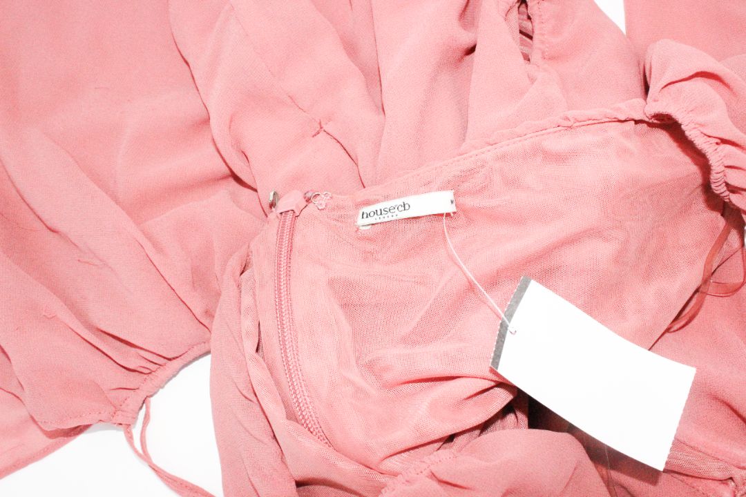 MINI DRESS, HOUSE OF CB, PINK, M