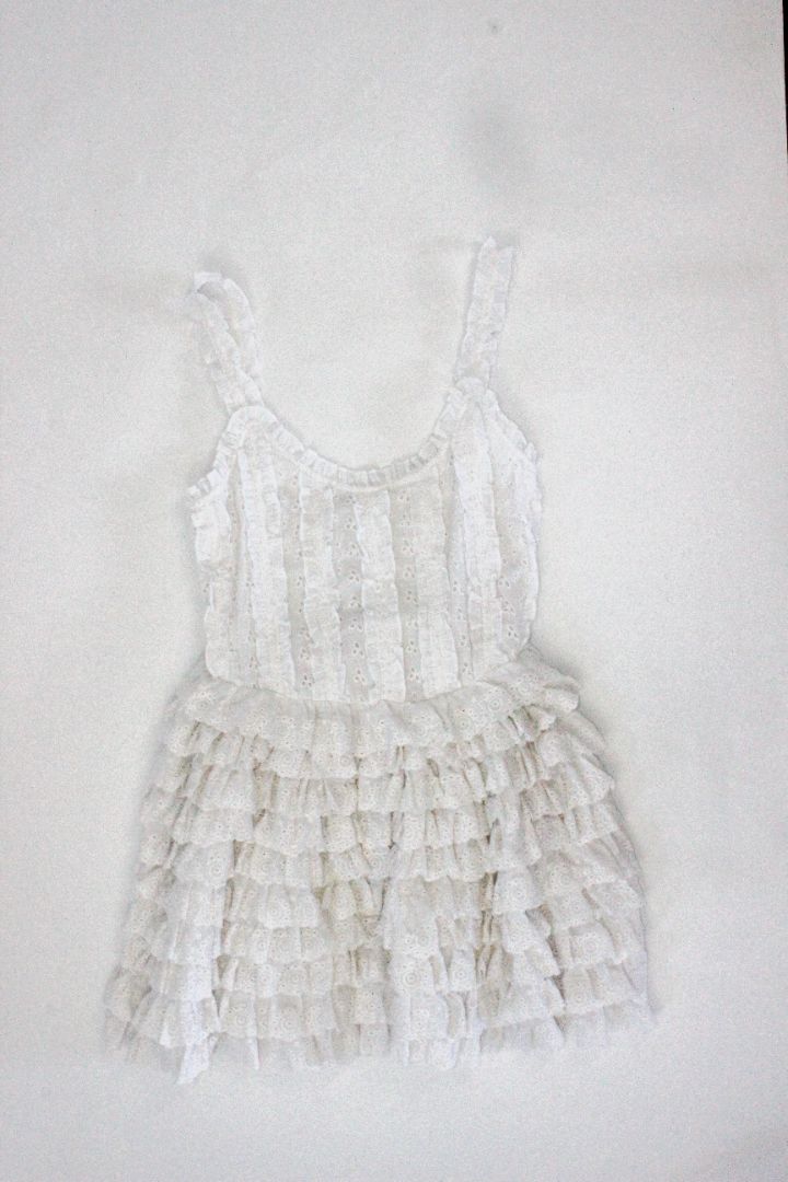 MINI DRESS, AMY JANE LONDON, WHITE, XS
