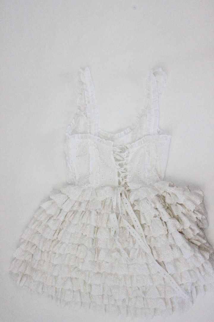 MINI DRESS, AMY JANE LONDON, WHITE, XS