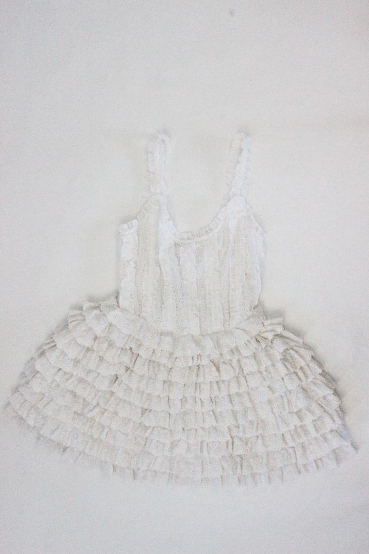 MINI DRESS, AMY JANE LONDON, WHITE, XS