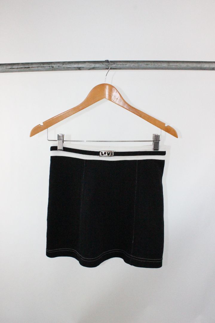 Y2K, MINI SKIRT, B'REAL XS
