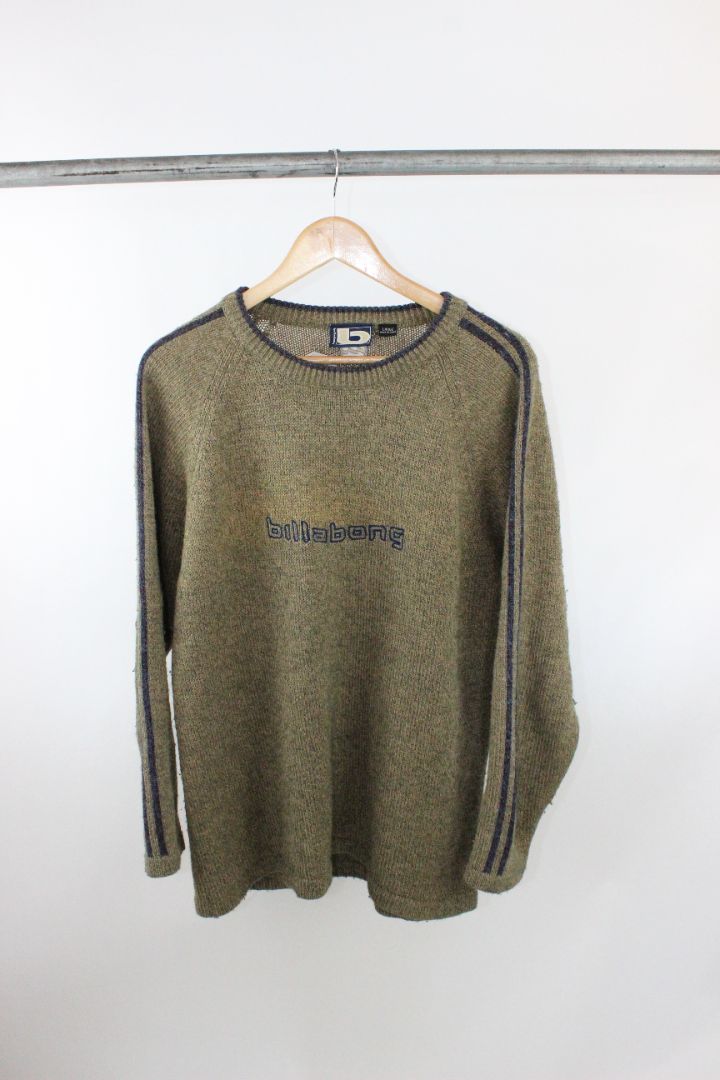 Y2K, KNIT, BILLABONG, L