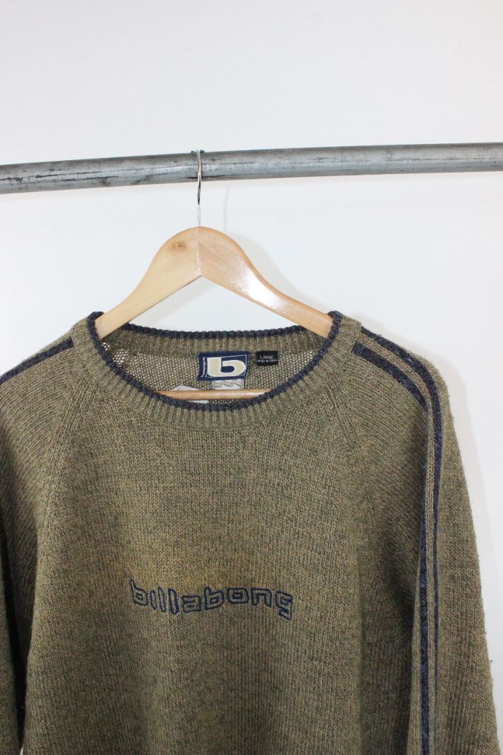 Y2K, KNIT, BILLABONG, L