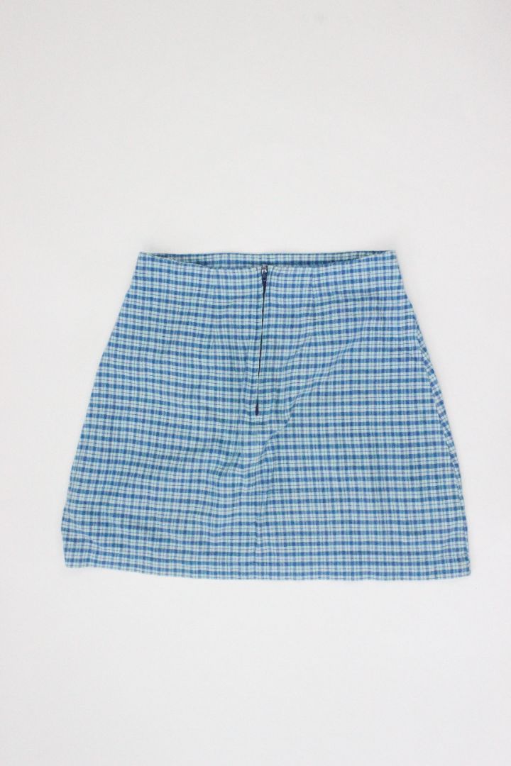 MINI SKIRT, CONTEMPO, BLUE, 10