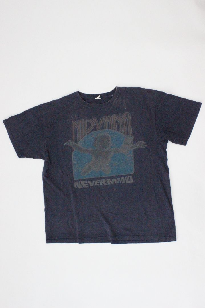 VINTAGE, SS TEE, NIRVANA, XL