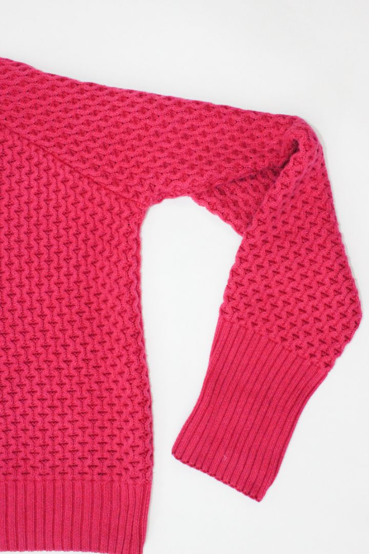 KNIT, KOWTOW, PINK, S
