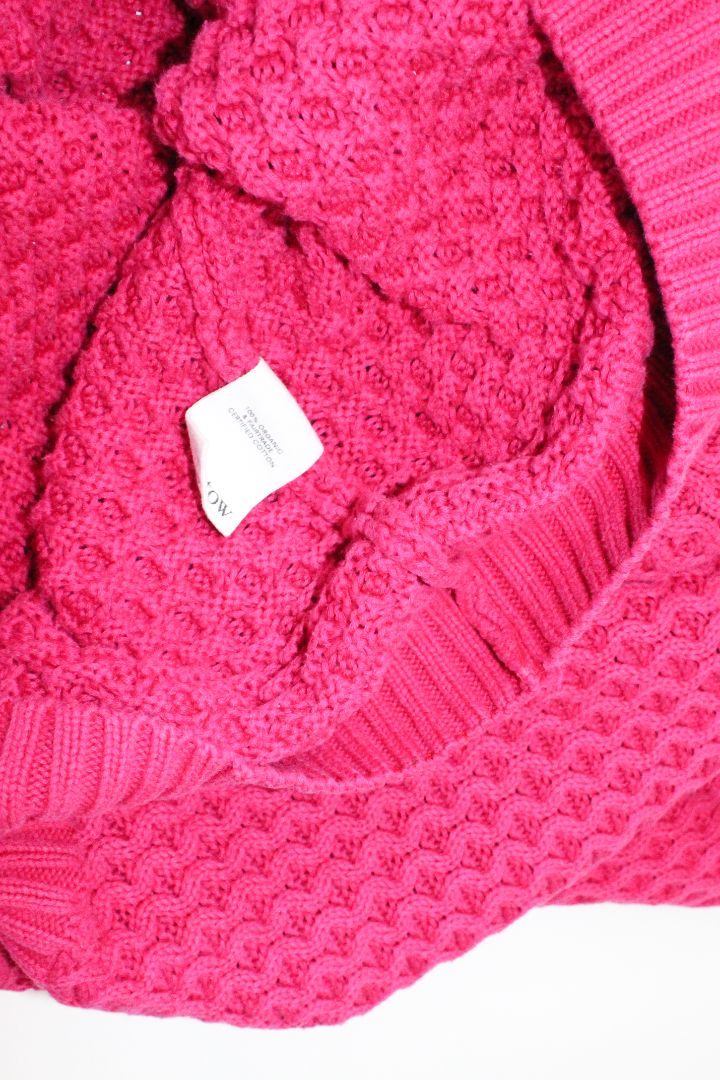 KNIT, KOWTOW, PINK, S