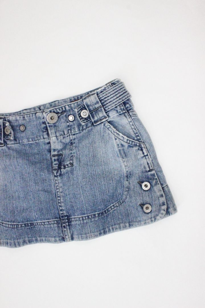 VINTAGE MINI SKIRT, DIESEL, SIZE 25