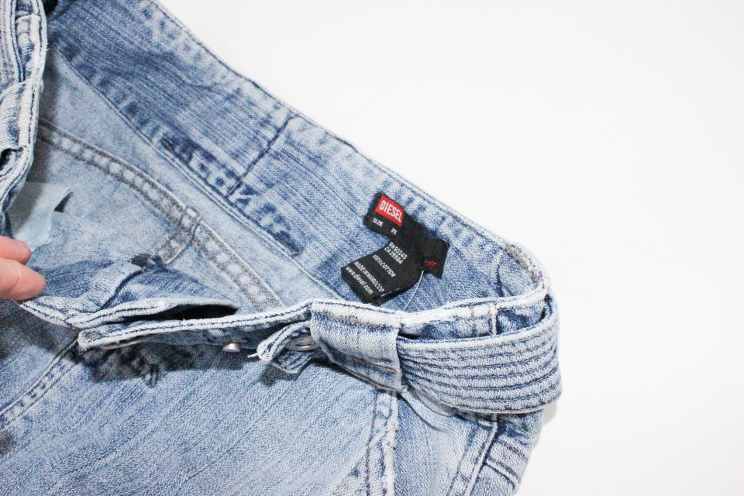 VINTAGE MINI SKIRT, DIESEL, SIZE 25