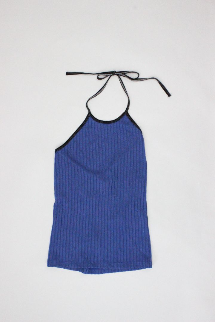 HALTER, RACHEL MILLS, BLUE, 8