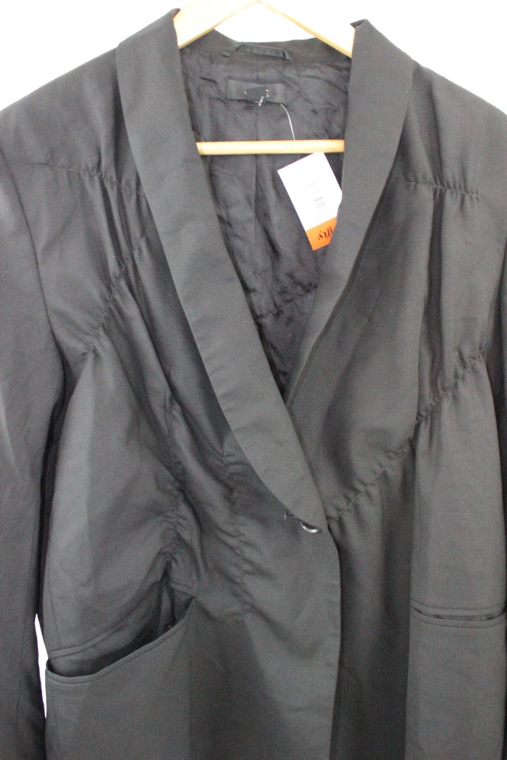 BLAZER, COS, BLACK, 42