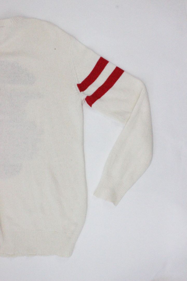VINTAGE, KNIT, BUDWEISER, L