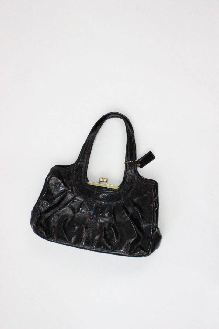 2008 COACH ERGO BAG, PATENT