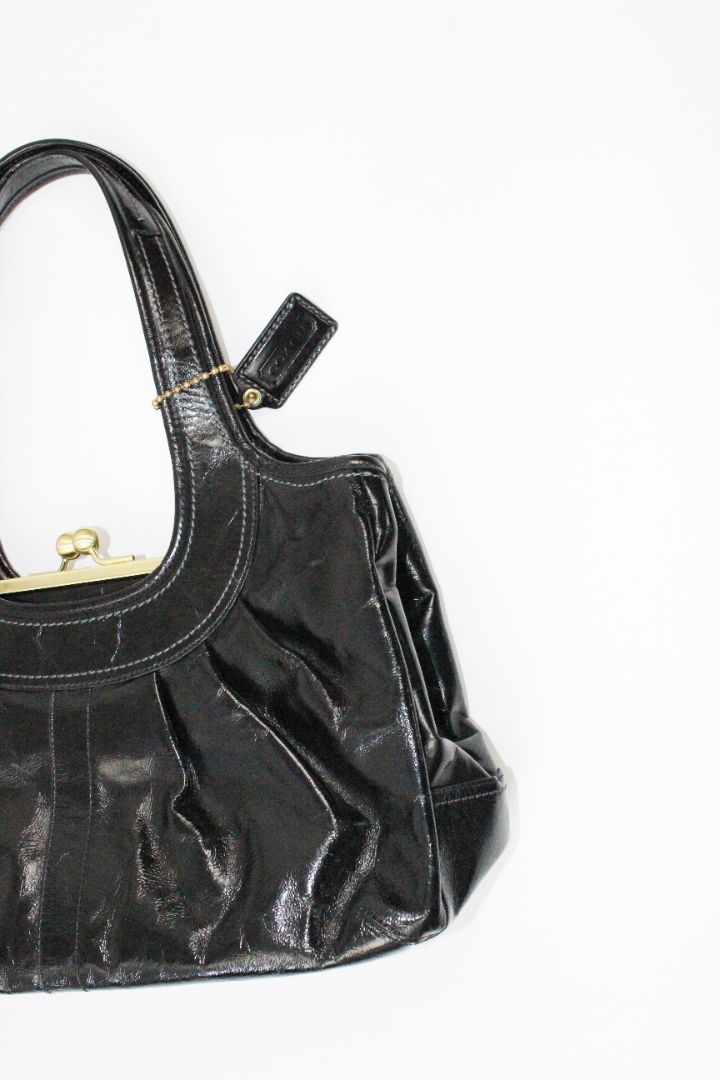 2008 COACH ERGO BAG, PATENT