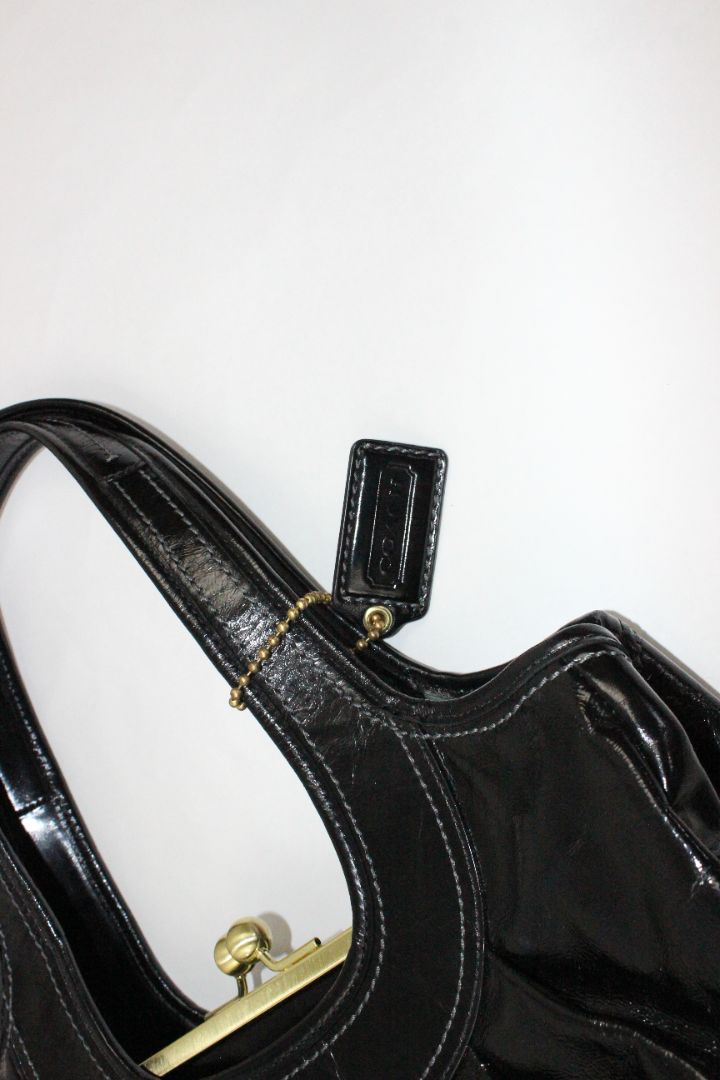 2008 COACH ERGO BAG, PATENT