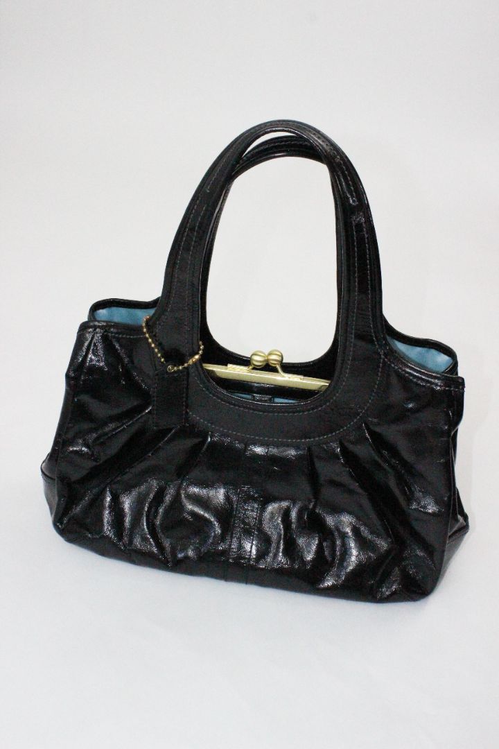 2008 COACH ERGO BAG, PATENT