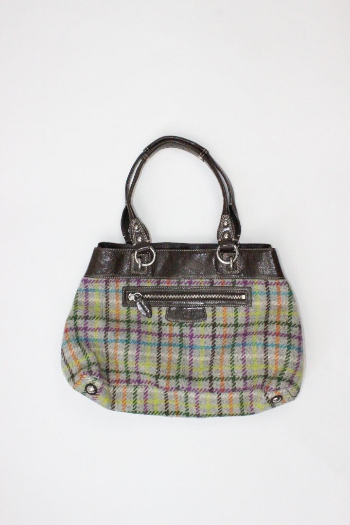 2007 COACH PENELOPE BAG, TWEED