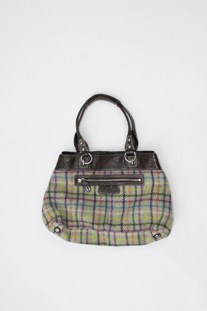 2007 COACH PENELOPE BAG, TWEED