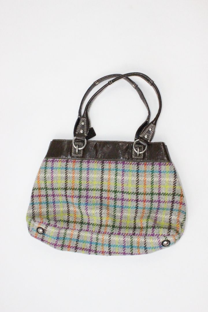 2007 COACH PENELOPE BAG, TWEED