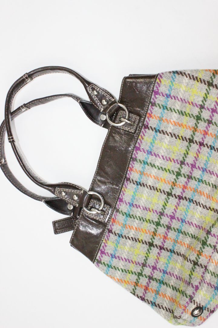 2007 COACH PENELOPE BAG, TWEED